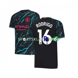 Manchester City drakt Rodri Hernandez 16 Tredjetrøye Kort erm 2023-2024 , Herre