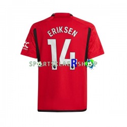 Manchester Utd drakt Eriksen 14 Hjemmetrøye Kort erm 2023-2024 , Herre
