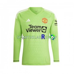 Manchester Utd drakt Keeper Hjemmetrøye Lang erm 2023-2024 , Herre