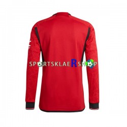 Manchester Utd drakt Hjemmetrøye Lang erm 2023-2024 , Herre