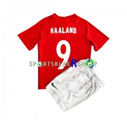 Norge drakt HAALAND 9 Hjemmetrøye Kort erm 2022 , Barnesett