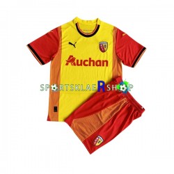 RC Lens drakt Hjemmetrøye Kort erm 2023-2024 , Barnesett