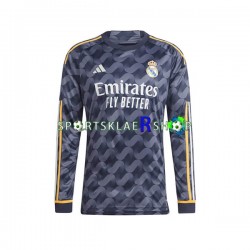 Real Madrid drakt Bortetrøye Lang erm 2023-2024 , Herre