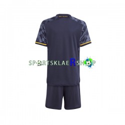 Real Madrid drakt Bortetrøye Kort erm 2023-2024 , Barnesett