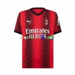 AC Milan drakt Charles De Ketelaere 90 Hjemmetrøye Kort erm 2023-2024 , Barnesett