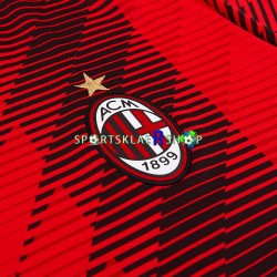 AC Milan drakt Hjemmetrøye Kort erm 2023-2024 , Herre