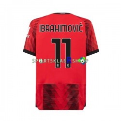 AC Milan drakt Ibrahimovic 11 Hjemmetrøye Kort erm 2023-2024 , Herre