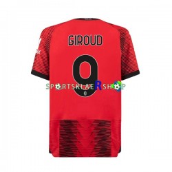 AC Milan drakt Olivier Giroud 9 Hjemmetrøye Kort erm 2023-2024 , Herre