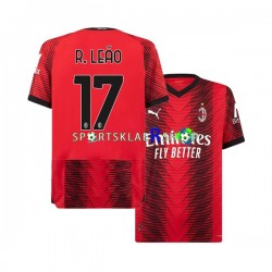 AC Milan drakt Rafael Leao 17 Hjemmetrøye Kort erm 2023-2024 , Herre