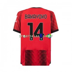 AC Milan drakt Tiemoue Bakayoko 14 Hjemmetrøye Kort erm 2023-2024 , Herre