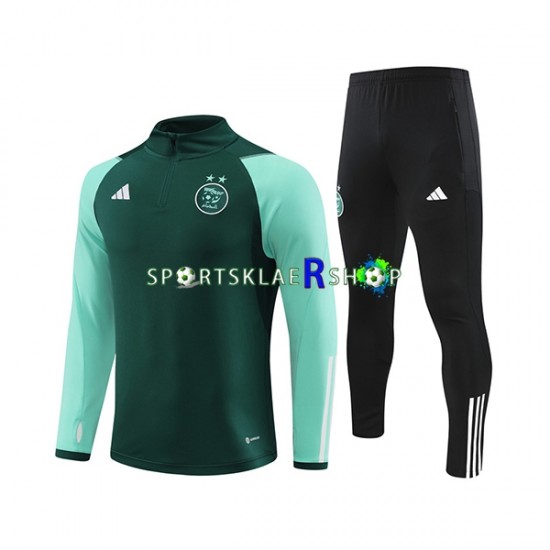 Algerie 2023-2024 Grønn Trenings Collegegenser Set