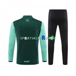 Algerie 2023-2024 Grønn Trenings Collegegenser Set