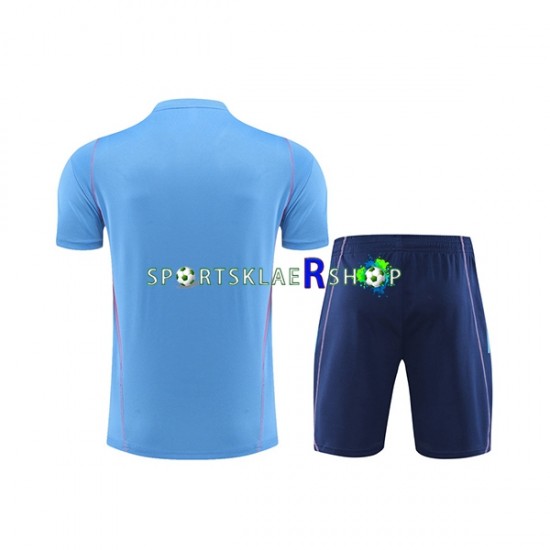 Argentina 2023-2024 Blå Treningstrøye og shorts