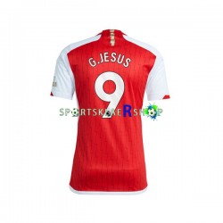 Arsenal drakt Gabriel Jesus 9 Hjemmetrøye Kort erm 2023-2024 , Herre