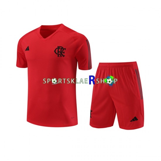 CR Flamengo 2023-2024 Rød Treningstrøye og shorts