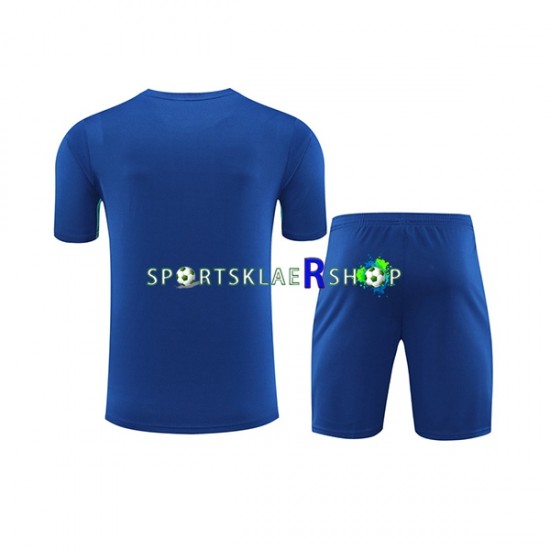 FC Barcelona 2023-2024 Blå Treningstrøye og shorts