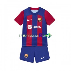 FC Barcelona drakt Hjemmetrøye Kort erm 2023-2024 , Barnesett