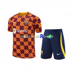 FC Barcelona 2023-2024 Gul Treningstrøye og shorts