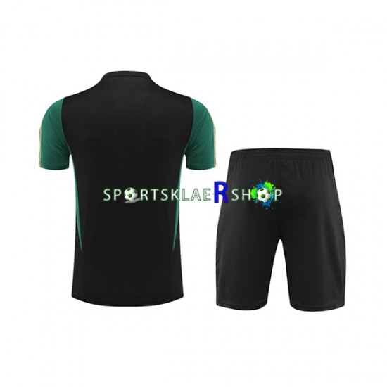 Tyskland 2023-2024 Svart Treningstrøye og shorts