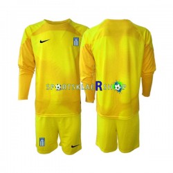 Hellas drakt Keeper Hjemmetrøye Lang erm 2023 , Barnesett