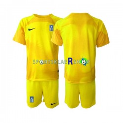 Hellas drakt Keeper Hjemmetrøye Kort erm 2023 , Barnesett