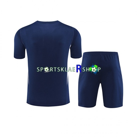 Italia 2023-2024 Marineblå Treningstrøye og shorts