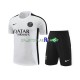 Paris Saint-Germain 2023-2024 Hvit Treningstrøye og shorts