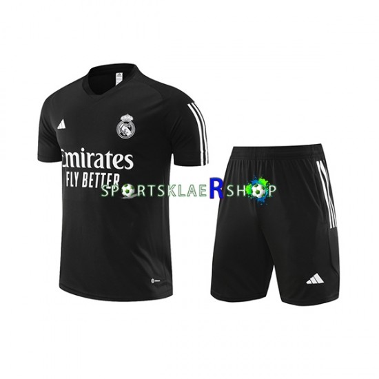 Real Madrid 2023-2024 Svart Treningstrøye og shorts