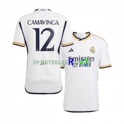 Real Madrid drakt Camavinga 12 Hjemmetrøye Kort erm 2023-2024 , Herre