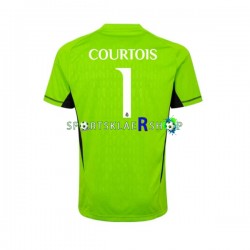 Real Madrid drakt Thibaut Courtois 1 Keeper Hjemmetrøye Kort erm 2023-2024 , Herre