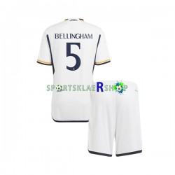 Real Madrid drakt Jude Bellingham 5 Hjemmetrøye Kort erm 2023-2024 , Barnesett