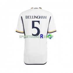 Real Madrid drakt Jude Bellingham 5 Hjemmetrøye Kort erm 2023-2024 , Herre