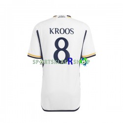 Real Madrid drakt Kroos 8 Hjemmetrøye Kort erm 2023-2024 , Herre