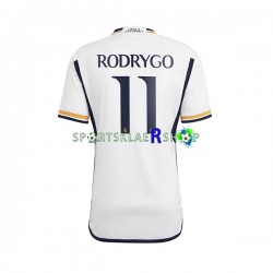 Real Madrid drakt Rodrygo Goes 11 Hjemmetrøye Kort erm 2023-2024 , Herre
