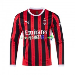 AC Milan drakt Hjemmetrøye Lang erm 2024-2025 , Herre AC Milan drakt Hjemmetrøye Lang erm 2024-2025 , Herre