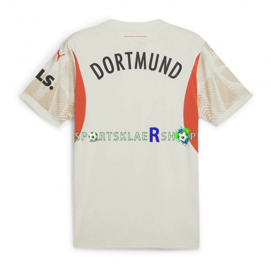 Borussia Dortmund drakt Keeper Bortetrøye Kort erm 2024-2025 , Herre