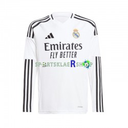 Real Madrid drakt Hjemmetrøye Lang erm 2024-2025 , Herre