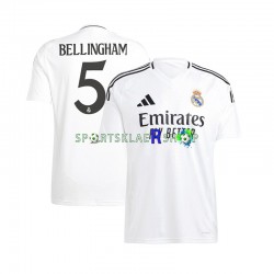 Real Madrid drakt Jude Bellingham 5 Hjemmetrøye Kort erm 2024-2025 , Herre