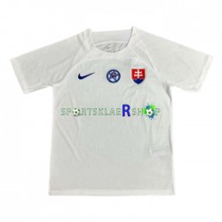 Slovakia drakt Bortetrøye Kort erm Euro 2024 , Herre