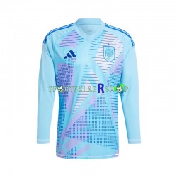 Spania drakt Keeper Bortetrøye Lang erm Euro 2024 , Herre