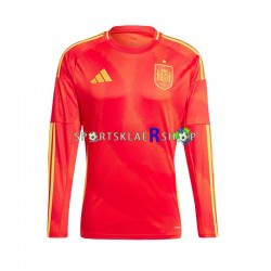 Spania drakt Hjemmetrøye Lang erm Euro 2024 , Herre