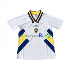 Sverige drakt Retro Bortetrøye Kort erm 1994 , Herre