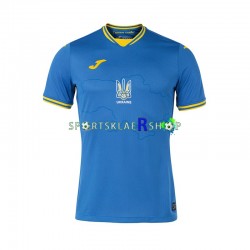 Ukraina drakt Bortetrøye Kort erm Euro 2024 , Herre