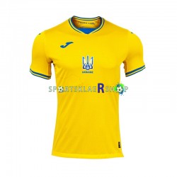Ukraina drakt Hjemmetrøye Kort erm Euro 2024 , Herre