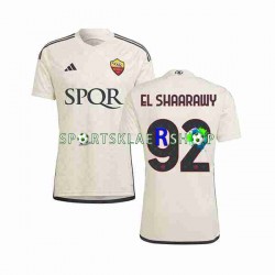 AS Roma drakt El Shaarawy 92 Bortetrøye Kort erm 2023-2024 , Herre AS Roma drakt El Shaarawy 92 Bortetrøye Kort erm 2023-2024 , Herre
