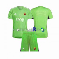 AS Roma drakt Keeper Bortetrøye Kort erm 2023-2024 , Barnesett