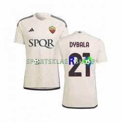 AS Roma drakt Paulo Dybala 21 Bortetrøye Kort erm 2023-2024 , Herre