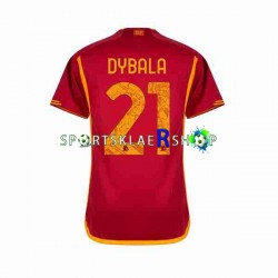 AS Roma drakt Paulo Dybala 21 Hjemmetrøye Kort erm 2023-2024 , Herre