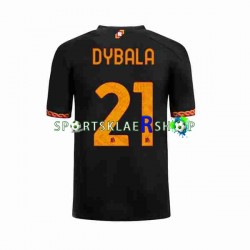 AS Roma drakt Paulo Dybala 21 Tredjetrøye Kort erm 2023-2024 , Herre