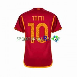 AS Roma drakt Totti 10 Hjemmetrøye Kort erm 2023-2024 , Herre